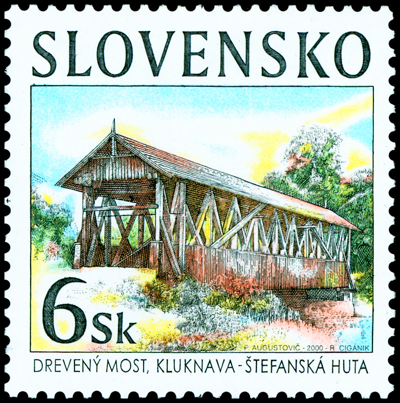 Historické mosty - dřevěný most v Kluknavě