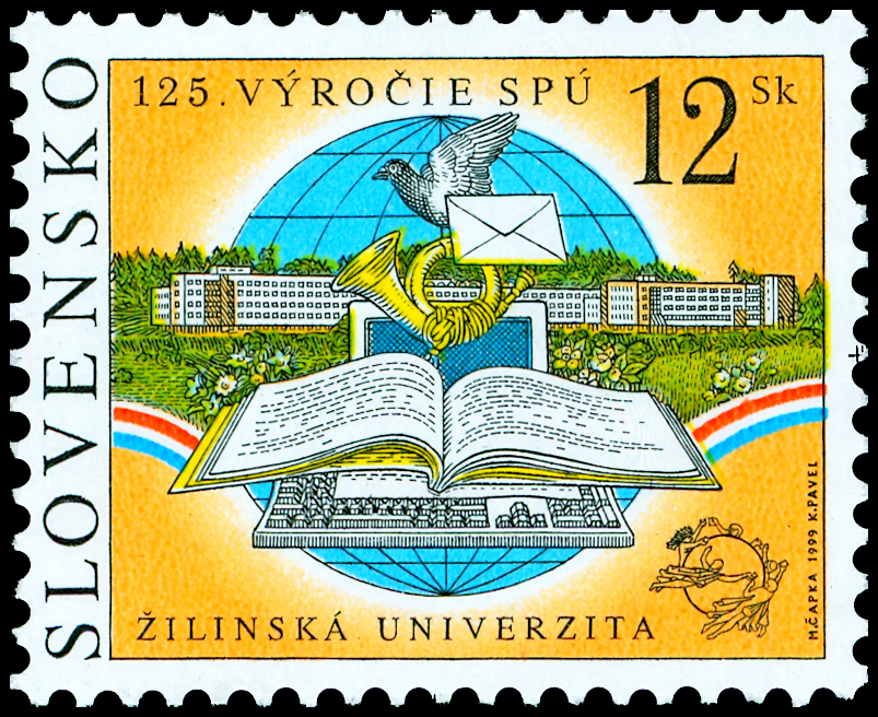 125. výročí Světové poštovní unie - Žilinská univerzita