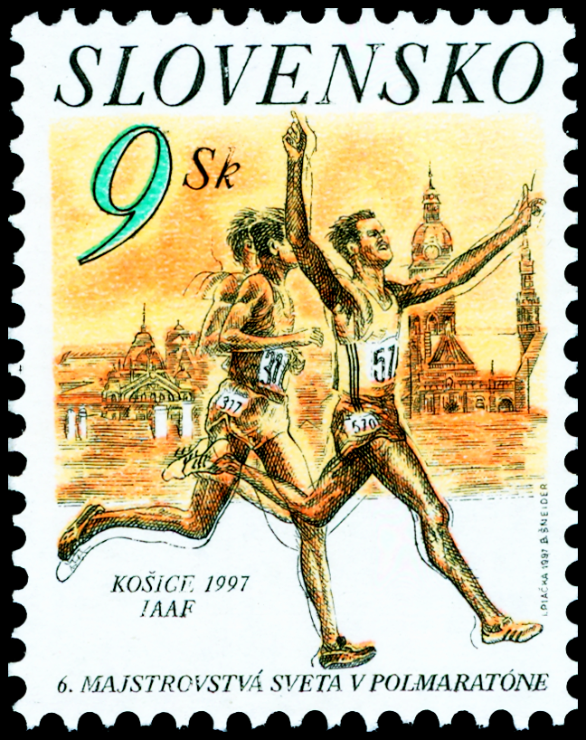 6. MS v půlmaratónu, Košice 97