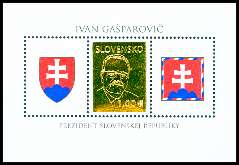 Prezident SR - Gašparovič (aršík)