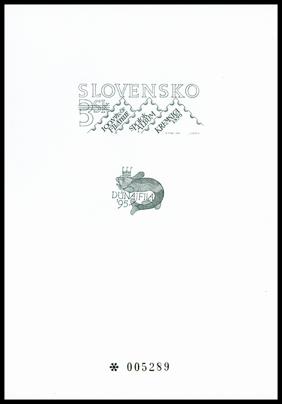 Černotisk - 100 let organizované filatelie na Slovensku