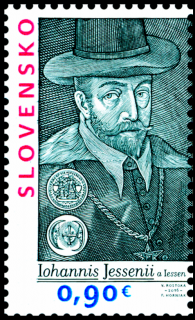 Společné vydání (Slovensko) - 450. výročí narození Jana Jesenia (1566 - 1621)