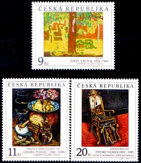 Umění 1996 - J. VÁCHAL, G. FLEGEL, E.NEMEŠ