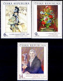 Umění 1995 - L. MAROLD, J.K.HIRSCHELY, A. MACHEK