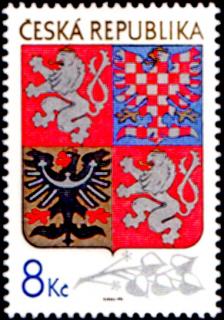 Velký státní znak České republiky (známka)