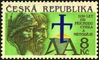 1130 let od příchodu Cyrila a Metoděje (ČR)