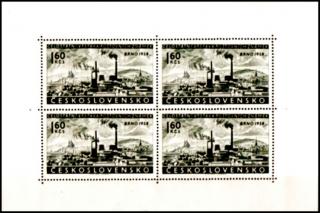 Celostátní výstava poštovních známek BRNO 1958 - TL