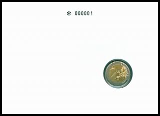 Numizmatická obálka - 10 let eura