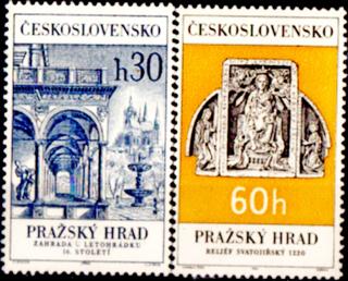 Pražský hrad (známky)