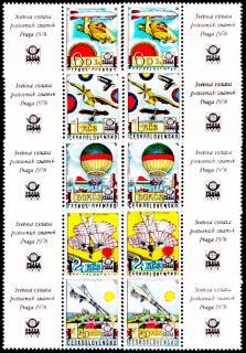 Historie letectví Praga 1978 - KL + KP