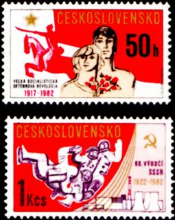 65.výročí VŘSR a 60.výročí vzniku SSSR 