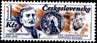 Den čs. poštovní známky 1987