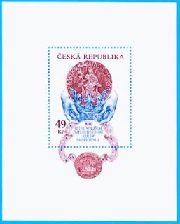 800 let od vyhlášení Zlaté buly sicilské králem Fridrichem II. (aršík)