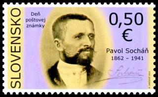Den poštovní známky 2012 - Pavol Socháň (1862 – 1941)
