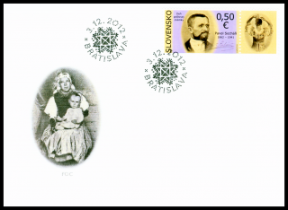 FDC - Den poštovní známky - Pavol Socháň (1862 – 1941)