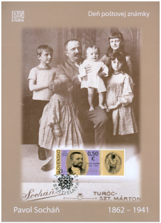 NL - Den poštovní známky - Pavol Socháň (1862 – 1941)