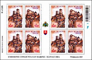 Společné vydání (San Marinsko - Slovenské) -  TL