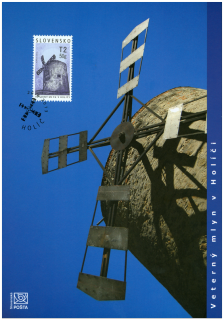 NL - Technické památky – větrný mlýn v Holíči