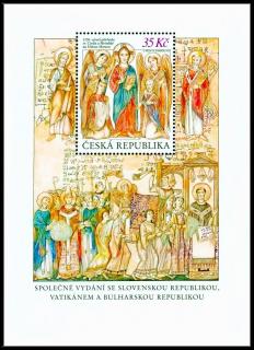 1150. výročí Cyrila a Metoděje (Česká republika - aršík)
