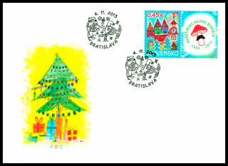 FDC - Vánoce 2013 - Vánoční pošta