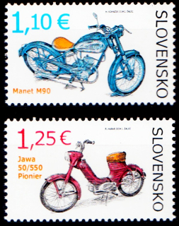 Technické památky Historické motocykly - Manet M90 a Jawa 50/550 Pionýr