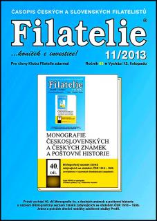 Časopis Filatelie 11 / 2013