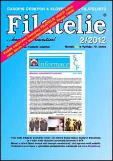 Časopis Filatelie  2 / 2012