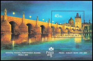 Praga 2008 - Karlův most (aršík)