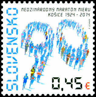  90. výročí konání Mezinárodního maratonu míru v Košicích