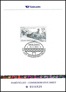 130. výročí Moldavské dráhy (Moldava)