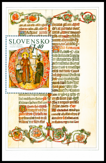 550. výročí založení Academie Istropolitana (aršík)