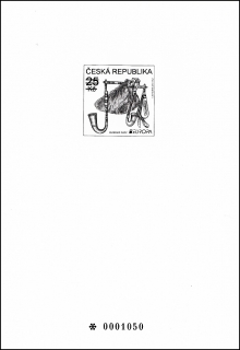Česká republika 2014 (ročníkové album s černotiskem)