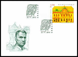 FDC - UMĚNÍ 2015 - Dušan Samuel Jurkovič - Spolkový dům v Skalici
