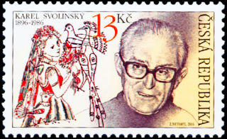 Tradice české známkové tvorby 2016 - Karel Svolinský (1896 – 1986)