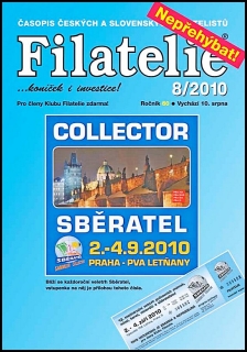Časopis Filatelie 8 / 2010