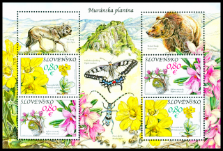 Ochrana přírody - Lýkovec Muranský, Prvosenka holá (aršík)