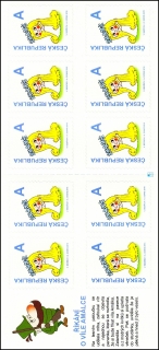 Dětem - Víla Amálka (samolepící známkový sešitek)
