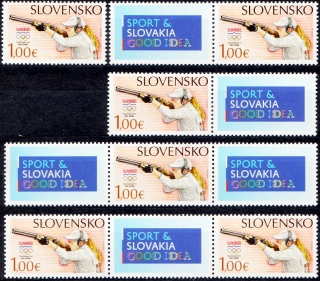 XXXI. Letní olympijské hry v Rio de Janeiro (kombinace 6 zn.+ 5 K)