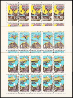 Světová výstava poštovních známek PRAGA 1968 - TL 