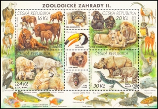 Ochrana přírody — Zoologické zahrady II. (aršík)
