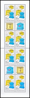 200 let poštovní schránky (známkový sešítek) 