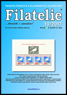 Časopis  Filatelie 10 / 2017