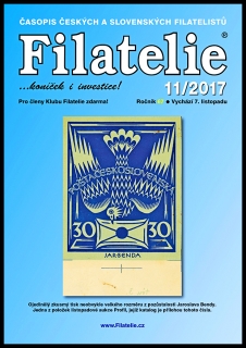 Časopis  Filatelie 11 / 2017