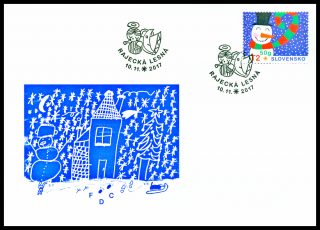 FDC - Vánoční pošta 2017