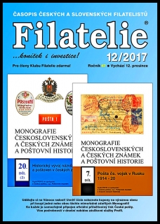 Časopis  Filatelie 12 / 2017