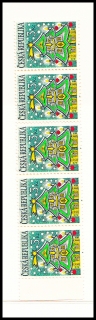 Vánoce 1995 - vánoční stromek (známkový sešítek ZS 45) 