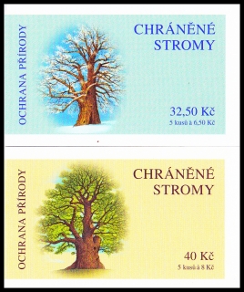 Chráněné stromy (známkové sešítky ZS 93 - 94)