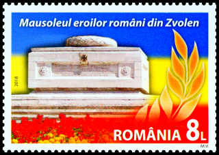 Spol. vydání Rumunsko+Slovensko: Hřbitov rumunské královské armády ve Zvolenu