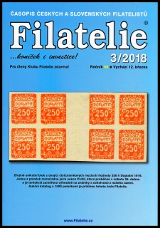 Časopis  Filatelie 3 / 2018