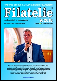 Časopis  Filatelie 9 / 2018